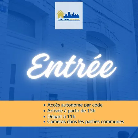 Appartement Citizenhouse - 4 - 15 A 36m2 - Jardin - Terrasse - Acces Autonome - Wifi - Netflix