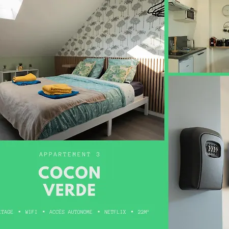 Apartment Citizenhouse - 4 - 15 A 36m2 - Jardin - Terrasse - Acces Autonome - Wifi - Netflix