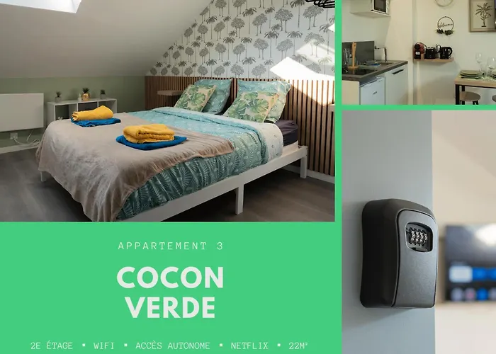 Appartement Citizenhouse - 4 - 15 à 36m2 - Jardin - Terrasse - Accès Autonome - Wifi - Netflix